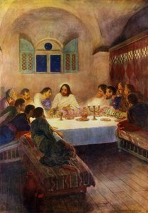 La Última Cena de William Henry (after) Margetson