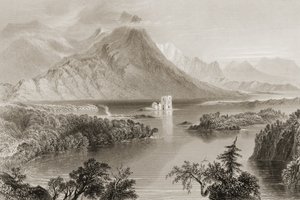 Ballynahinch, Connemara, Condado de Galway, Irlanda, de 