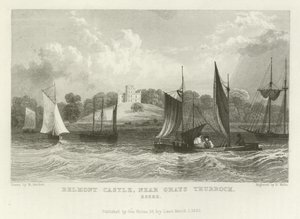 Castillo de Belmont, cerca de Grays Thurrock, Essex