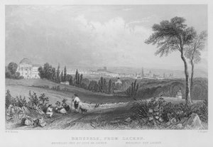 Bruselas, desde Lacken de William Henry Bartlett