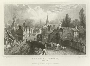 Chipping Ongar, Essex de William Henry Bartlett