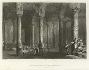 Cisterna de Filoxeno, Constantinopla de William Henry Bartlett
