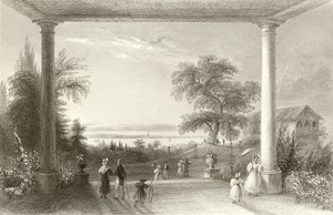 Ciudad y lago de Constanza, desde el castillo Wolfsberg