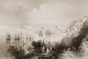 Puerto de Cobh, Cork, Irlanda, de 