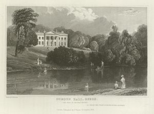 Debden Hall, Essex, la residencia de Sir Francis Vincent de William Henry Bartlett