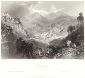 Enniskerry en el condado de Wicklow de William Henry Bartlett