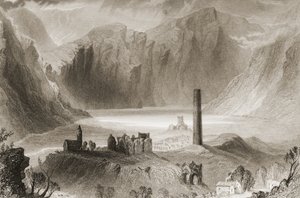 Glendalough, Condado de Wicklow, Irlanda, de 