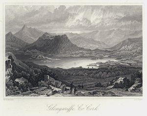 Glengariffe, Co Cork de William Henry Bartlett