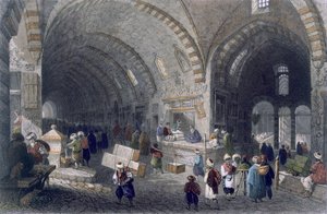 Gran Avenida en el Tchartchi, c.1850 (aguafuerte coloreado)