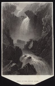 Cabeza del Valle del Diablo en el Condado de Wicklow de William Henry Bartlett