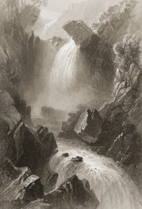 Cabeza del Valle del Diablo, Condado de Wicklow, Irlanda, de 