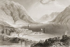 Leenane, Connemara, Condado de Galway, Irlanda, de 