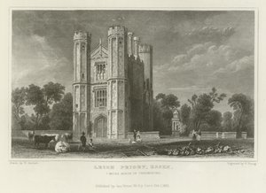 Leigh Priory, Essex, 7 millas al norte de Chelmsford de William Henry Bartlett