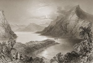 Lough Inagh, Connemara, Condado de Galway, de 