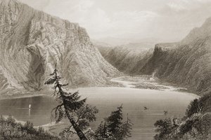 Lago Luggela, Condado de Wicklow, de 