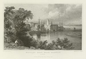 Mistley Quay, cerca de Harwich, Essex