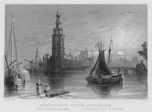 Torre de Montalbán, Ámsterdam de William Henry Bartlett