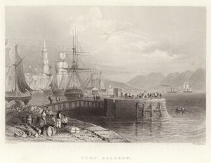 Puerto Glasgow de William Henry Bartlett