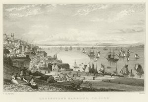 Puerto de Queenstown de William Henry Bartlett