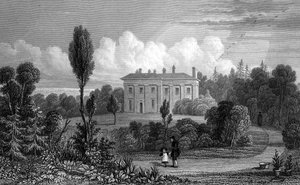 Riffhams Lodge, Essex, 1835 de William Henry Bartlett