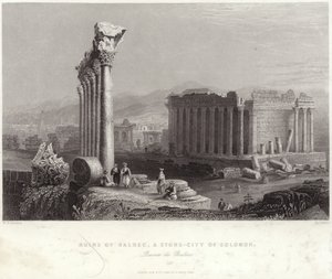 Ruinas de Balbec de William Henry Bartlett
