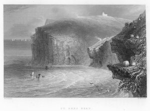 Cabeza de St Bees de William Henry Bartlett