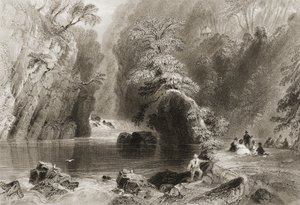 El Río Dargle, Condado de Wicklow, de 