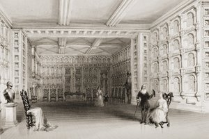 La Sala de Roble, Castillo de Malahide, Condado de Dublín, Irlanda, de 
