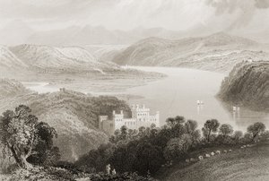 Valle del Blackwater entre Youghal (Condado de Cork) y Lismore (Condado de Waterford), Irlanda, de 