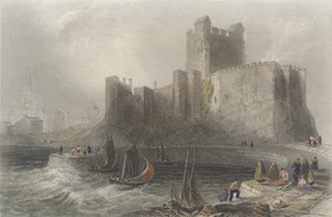 Vista del castillo de Carrickfergus