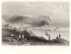 Whitehaven, (con St Bees-head) de William Henry Bartlett