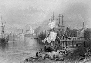 Workington, c.1840-50 de William Henry Bartlett