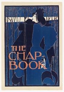 La Dama Azul, póster para The Chap-Book