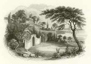 Residencia y Tumba de Washington, Mount Vernon, en el Potomac
