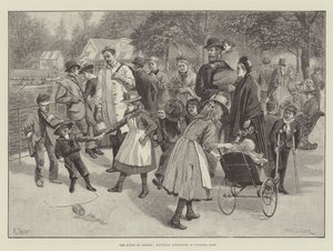 Los Pulmones de Londres, Sábado por la Tarde en el Parque Victoria de William Henry Charles Groome