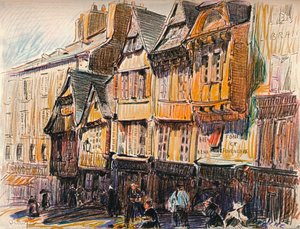 Quimper, c1908 de William Henry Charlton