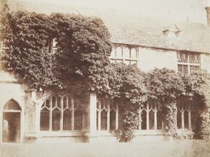 Claustros de la abadía de Lacock de William Henry Fox Talbot