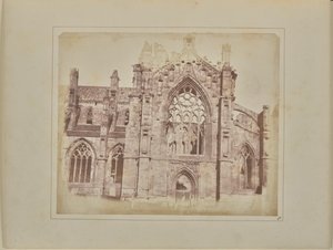 Abadía de Melrose de William Henry Fox Talbot
