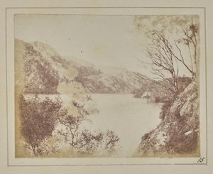 Paisaje de Loch Katrine de William Henry Fox Talbot