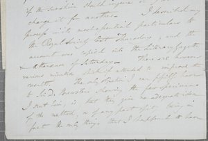 Carta firmada de William Henry Fox Talbot a James David Forbes, 1839