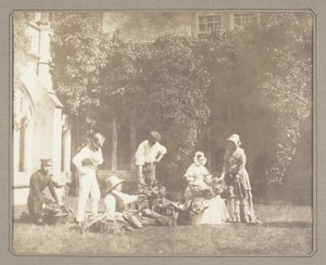 Los fruteros de William Henry Fox Talbot