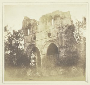 La tumba de Sir W. Scott, en la Abadía de Dryburgh de William Henry Fox Talbot