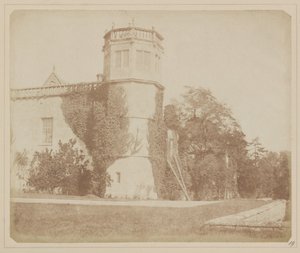 La torre de la abadía de Lacock de William Henry Fox Talbot