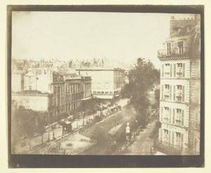 Vista de los bulevares de París de William Henry Fox Talbot