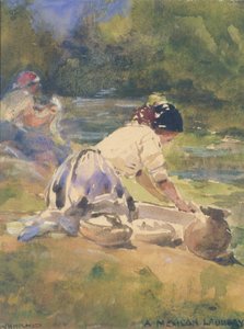 Una lavandería mexicana de William Henry Holmes