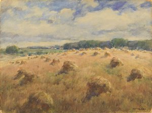 Campos de Trigo de Maryland, n.d. de William Henry Holmes