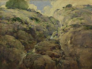 Desfiladero de Montaña, Colorado de William Henry Holmes
