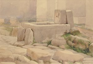 Fuente Pompeyana y Bebedero para Caballos, 1880