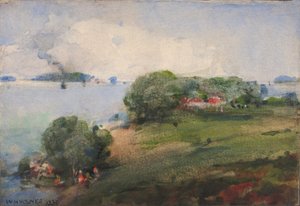 Vista sobre el Potomac de William Henry Holmes