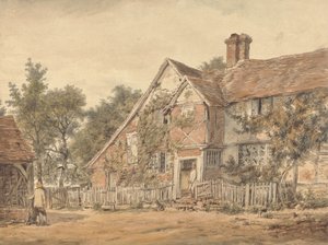 Una granja de William Henry Hunt